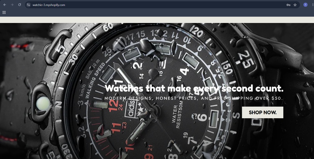Watchie — Shopify Store Build